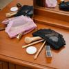 Korean Style Mesh Toiletry Bag Lace Trim Makeup Storage Pouch Jewelry Organizer  for Travel