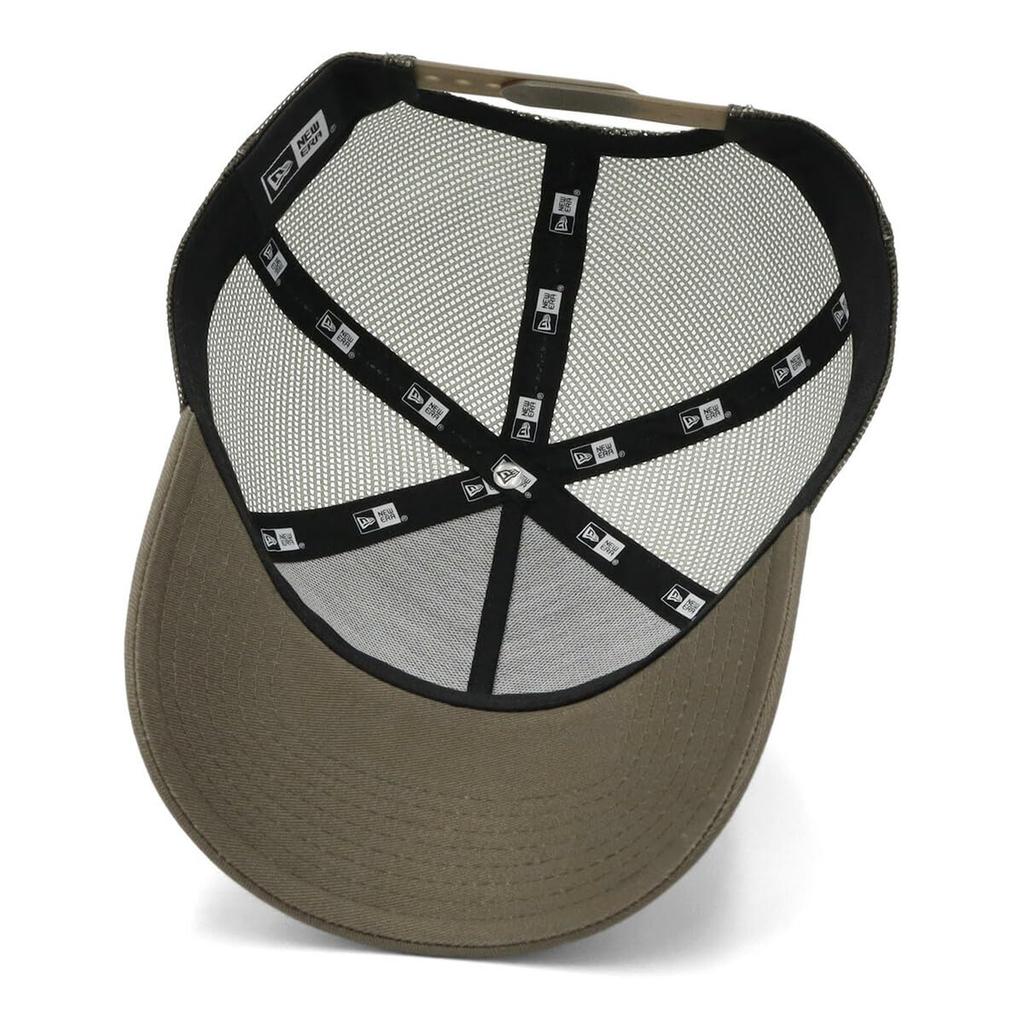 Newera Сетчатая кепка 9FORTY Trucker 14666197 N010AT465 Moss Green БЕСПЛАТНАЯ ЧЕРНАЯ НАШИВКА ONSPOTZ Изготовленная на заказ кепка Kyu Forty Стильный уличный бренд Specialty Travel