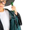 Harry Potter costume, carnival ball, glasses, wand, 134-140, disguise, cape, 134-140