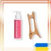 Scraper Massager Guasha for Face and Body Wooden Doe + Anti-cellulite Oil with Grapefruit