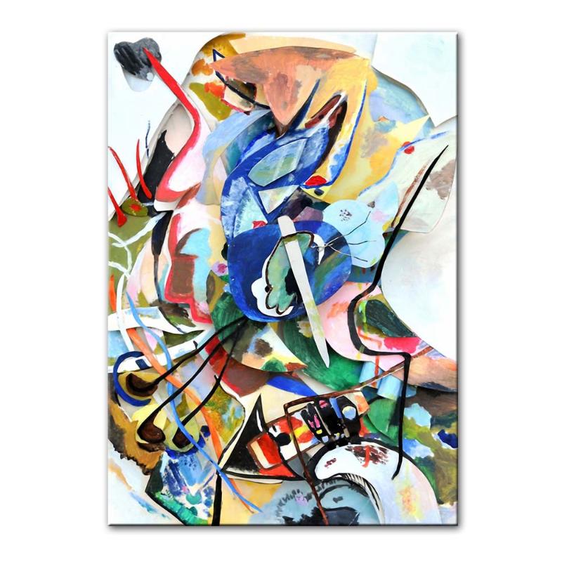 Wassily Kandinsky Abstract Canvas Art Paintings Posters And Prints Famous Artwork Reproductions Wall Pictures Home Decoration