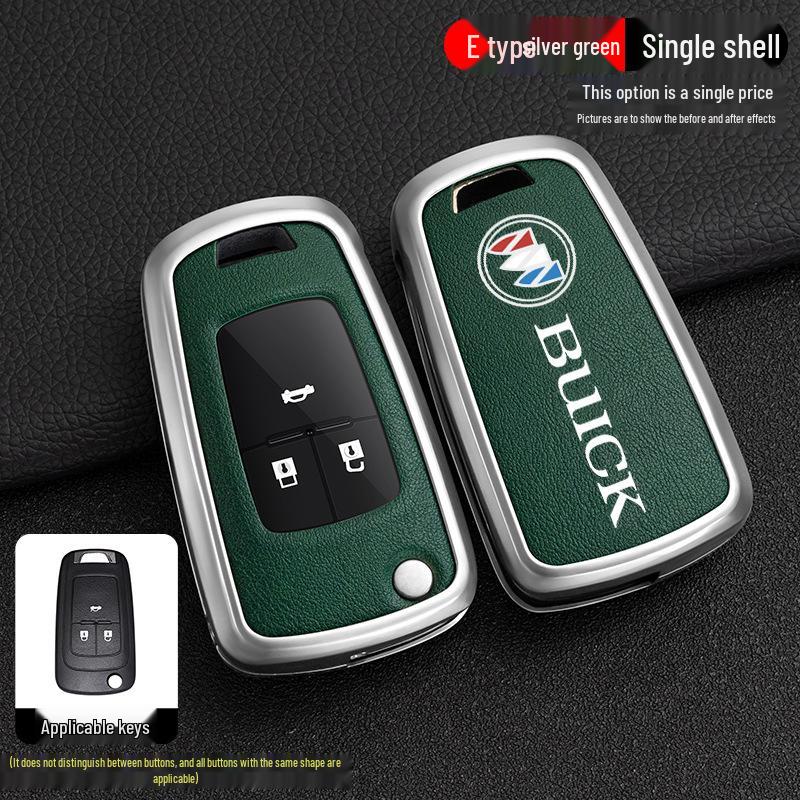 2021 Buick Excelle Key Cover: New GT Buckle Car Folding Metal Shell for Men