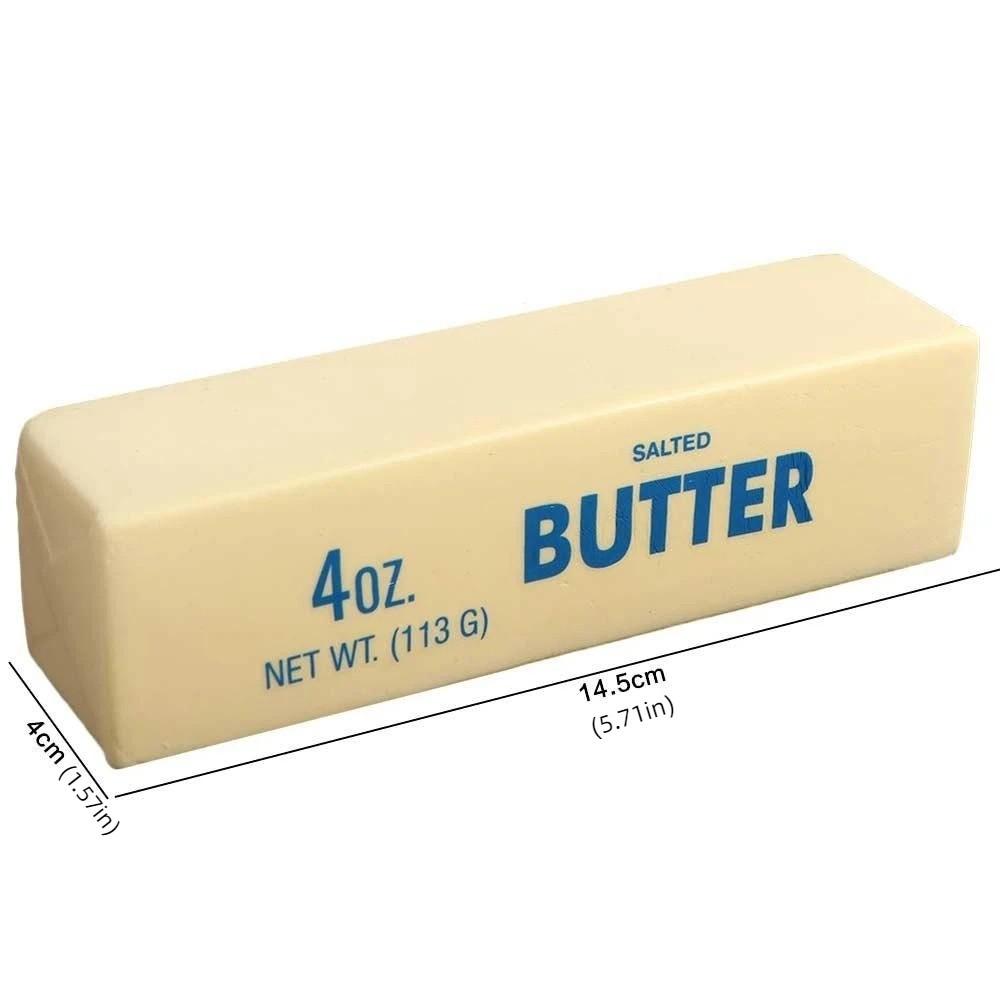 Anti Stress Butter Stick Squeezing Toy Sensory Realistic Butter Sticks For Adult