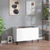 VidaXL Record Cabinet High Gloss White 74.5x38x48cm Engineered Wood 831967