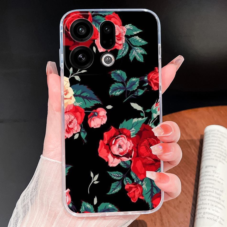 Чехол для телефона Oppo Find X9 Pro Уникальный стиль Мягкий ТПУ Прозрачный Силикон Легкая Защитная Крышка Для Oppo Find X 9 Защитный Корпус