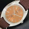 HAND-WINDING VINTAGE HMT KOHINOOR INDIAN MENS BROWN COLOR DIAL WATCH A440966-4 HT-a440966