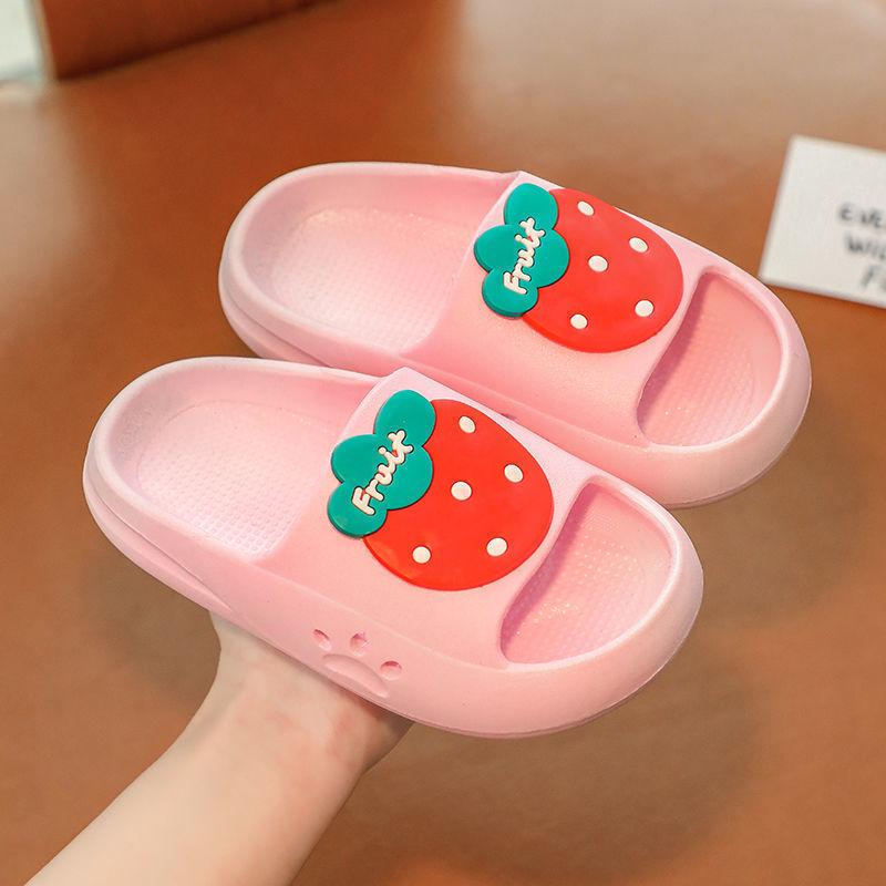 Children's Summer Non-Slip Soft Sole Sandals - Boys & Girls Shower/Bathroom Slippers