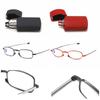 Portable Folding Reading Glasses With Storage Women Men Blue Light Blocking Presbyopic Eyeglasses Magnifying Eyewear Keychain