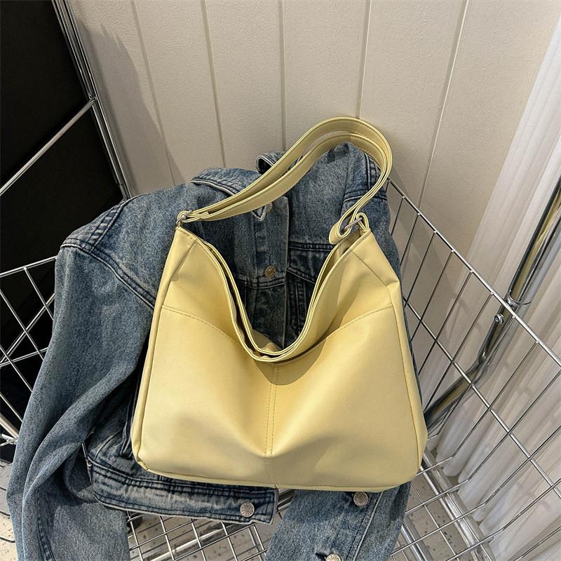 Stylish Urban Chic Pu Tote Bag 2023 Summer Large Capacity Shoulder Bag For Women
