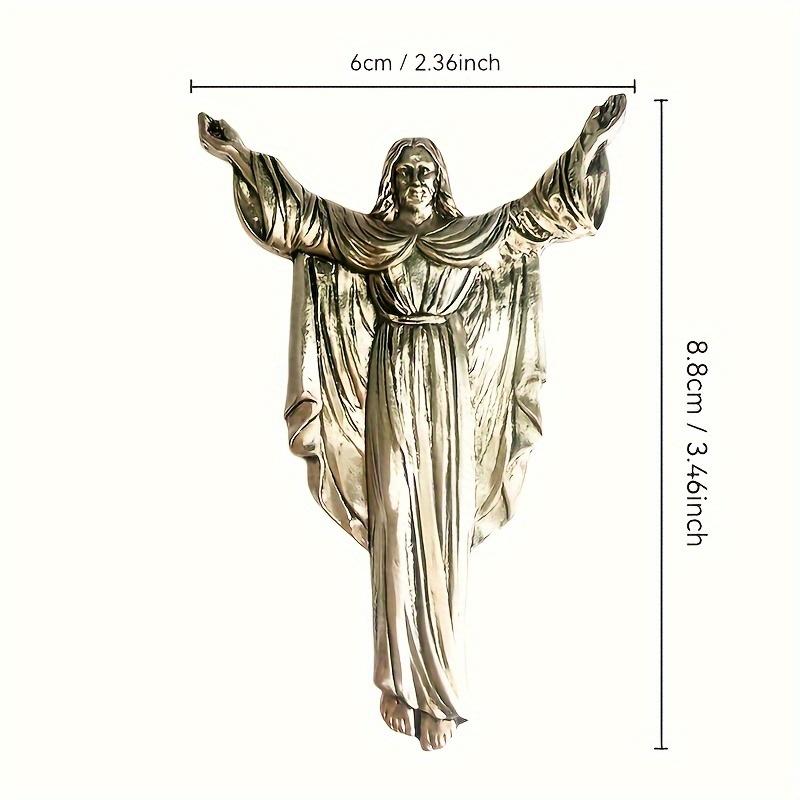 Catholic Juesus DIY Statues Cruz Madera 14 Sad Roads Status Christ Zinc Alloy Accessories Prayer Home Decoration