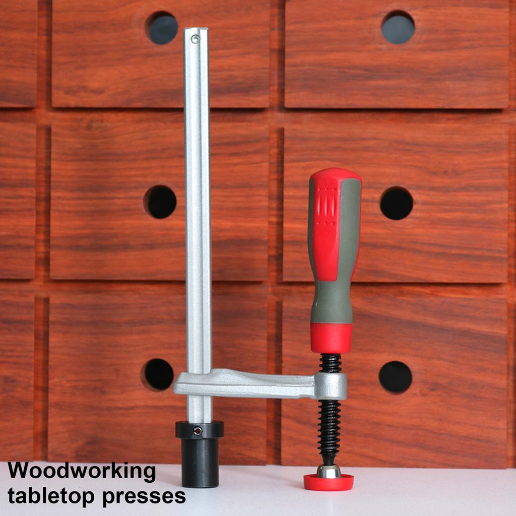 Настольный зажим для деревообработки Стальной держатель заготовки Настольный зажим для дерева Модернизация зажима для столярных работ