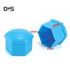 DYS Auto Shop 20Pcs 17mm Car Vehicle Wheel Center Nut Protection Cover Caps with Removal Tool