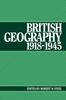 Книга British Geography 1918-1945