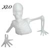 Earth Breaking Skeleton for Flower Pots Halloween Planter Ornament, Glow-in-The-Dark Figurine, Break Through The Outdoor Garden Bed Decorations