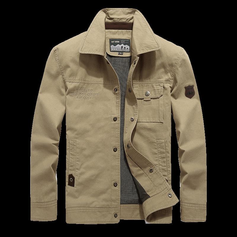 Весенняя повседневная куртка с лацканами, мужская куртка, весенне-осенняя простая куртка, мужская куртка 3218