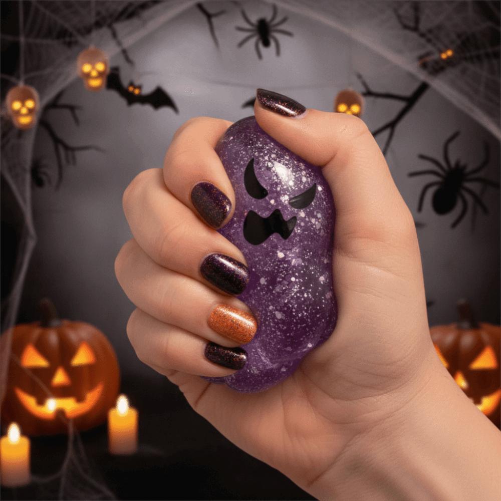 Soft Maltose Squeezing Fidget Toy with Sequins Fidget Squishy Toys Relax Ghost Sensory Toy Daily