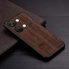 Чехол для Oneplus Nord 3 5G, чехол из бамбукового дерева, кожаный чехол, роскошный чехол для oneplus nord 3, чехол-капа