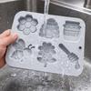 6 Options Chocolate Dessert Mold Bee Theme Baking Mould Mousse Cake Mold  Homemade Candy