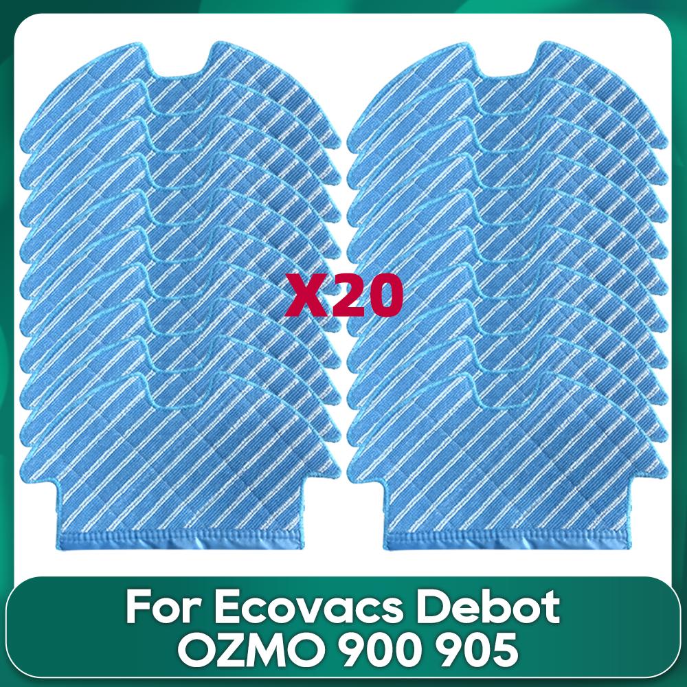 Подходит для Ecovacs Debot OZMO 900 DN55 905 Роликовая Основная Щетка Hepa Фильтр Салфетки для Швабры Аксессуары для Роботизированного Пылесоса Замена