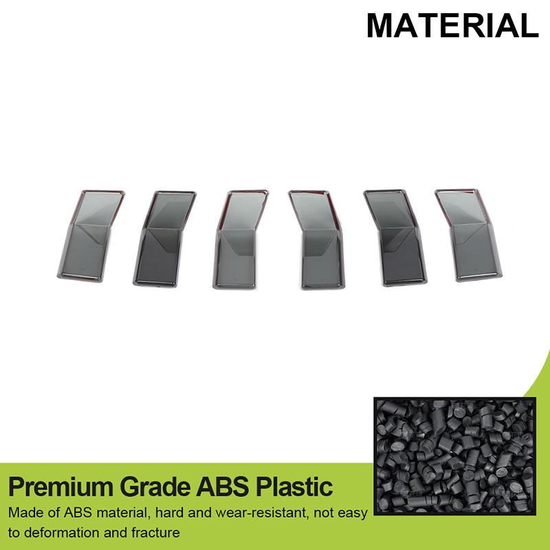 Car Tail Light Cover Taillight Decorative Stickers  For Ford Mustang 2024 Up Car Exterior Accessories, ABS Plastic