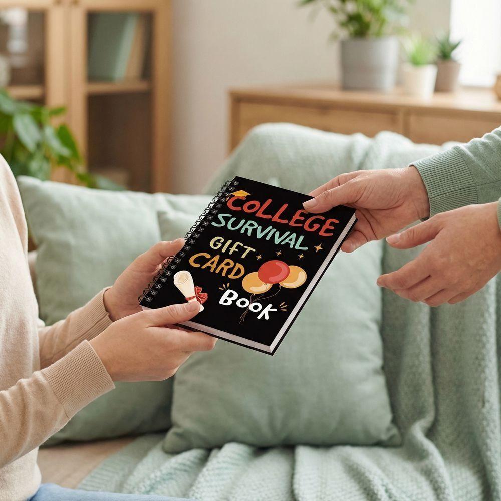 Double Spiral Binding College Survival Book Portable Graduation Spiral Notebook Travel