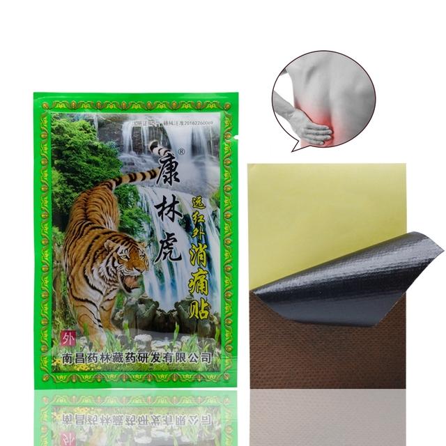 24 шт. согревающих пластыря Tiger Balm для снятия боли в спине и шее - Успокаивающие наклейки для расслабления мышц