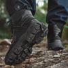 New Men Tactical Boots Ankle Waterproof Desert Hunting Hiking Shoe Unisex Lace Up Male Army Boot Brand Motorcycle Climbing Shoes
