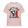 Nightmare Before Christmas Unisex Adult Love You To Death Jack Sally T-Shirt