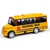 High Quality Cool School Bus Toy Simulate Exquisite Interesting Body For Yellow Bus With Pull Back Mechanism