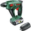 18V Cordless 0.6J Hammer Drill - Uneo Maxx -SDS, 1 X 2.5 Ah Battery, 1 X AL1830CV Charger, Case, Accessories (drills, Bits)