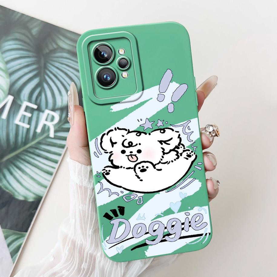For Realme GT Neo 2 Case RMX3370 Silicone Cover Creative Panda Rabbit Shockproof Bumper For Realme GT2 Pro GT 2 RealmeGT2 Fundas