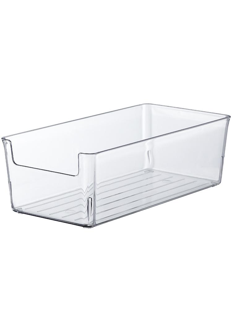 Прозрачный ПЭТ-контейнер для хранения косметики и средств по уходу за кожей для стола или общежития