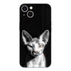 Черный чехол из ТПУ для OPPO A11S A15 A15S A16 A16S A16K A16E K3 K10 K9S ACE2 5G Sphynx Cat