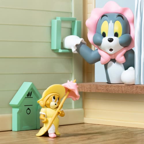 52TOYS BLINDBOX X TOM and JERRY "CLASSIC MOMENTS" Series Trading Figures, Blind Box Collectible Figures, Pre-painted Gachapon Desktop Decorations, Dol