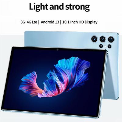 (Мировая премьера) BDF 10.1" HD Дисплей Планшет Android 13 6 ГБ ОЗУ 128 ГБ ПЗУ Аккумулятор 6000 мАч Wi-Fi+Мобильная Нано-SIM 3G Сеть
