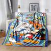 1pc"Mickey's Sketchpad Adventure: A Magical Home Decor Blanket Perfect for Couches, Beds, Carses