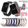 Fashionable Metal Strap for Xiaomi Band 7 Pro: Milanese and Three-Bead Styles