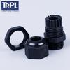 Нейлоновый пластиковый кабельный ввод PG7/9/11/13.5/16/21/48 с фиксированной головкой