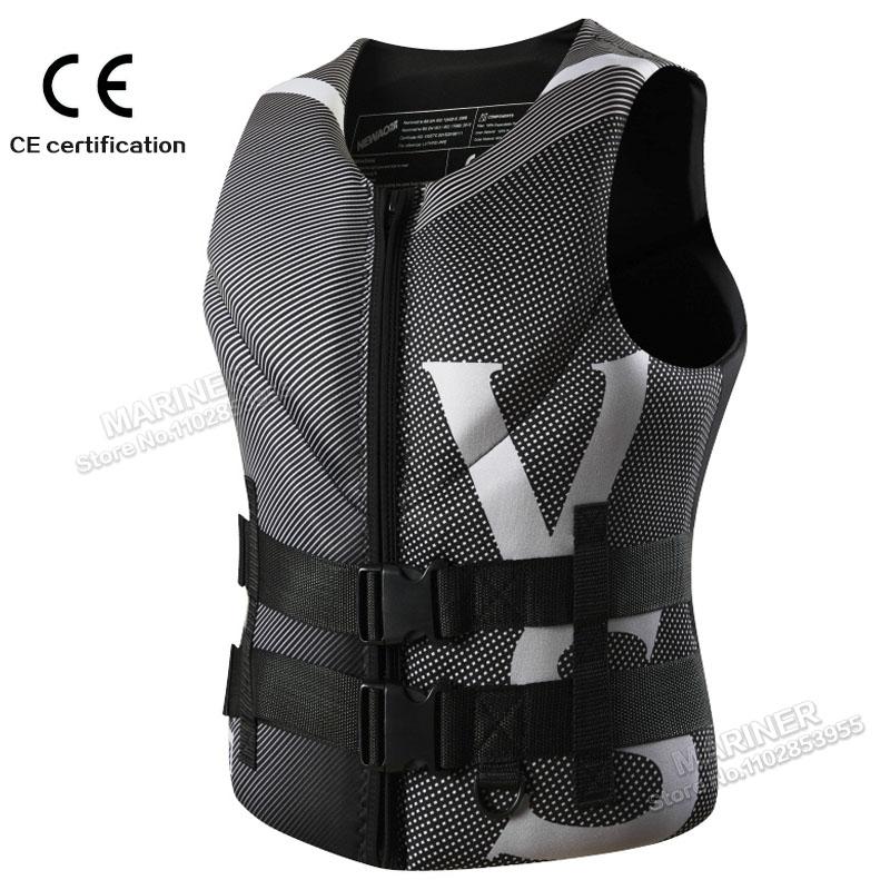 Страховочный жилет Wakesurf Comp Vest, одобрен CE, неопреновый спасательный жилет для вейк-серфинга, но отлично подходит для всех других видов водного спорта