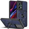 Чехол для Poco X5 Pro 5G, роскошный противоударный бронированный чехол для слайд-камеры для Xiaomi Poko Little X5 X5 X5 Pro X5pro, стальное кольцо-держатель, защитная жесткая задняя крышка из ПК