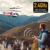 Remote Control Helicopter 480P Camera 2.4GHz Remote Control Drone Gyroscope Stabilization One-key