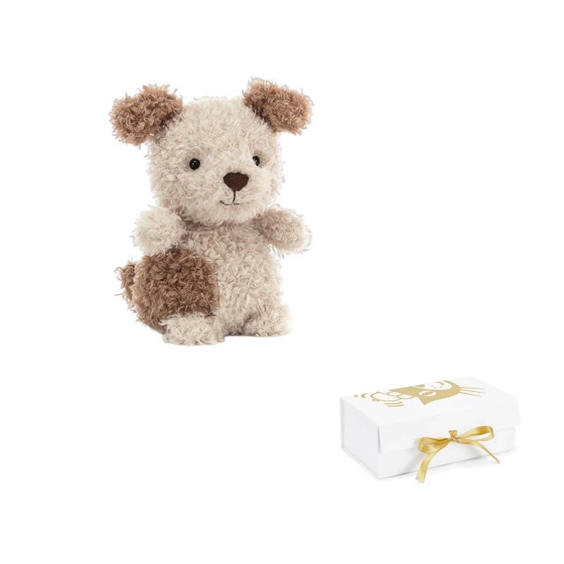 JELLYCAT Shy Series Puppy Companion Doll Plush Doll 18cm Tall