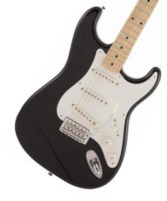 Электрогитара Fender, сделанная в Японии, традиционная гитара Stratocaster® 50-х годов, клен, черный, накладка на гриф,