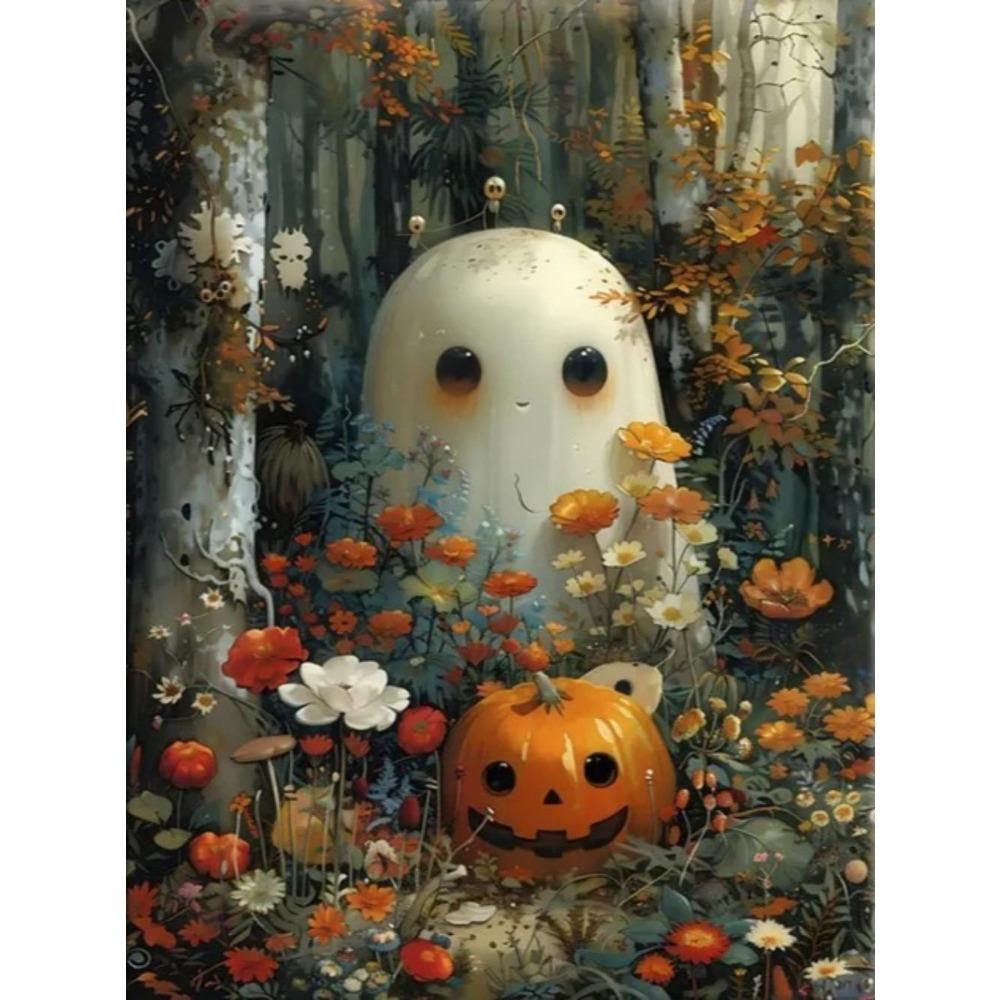 Halloween Poster On the Wall, Metal Plaque 20x30cm