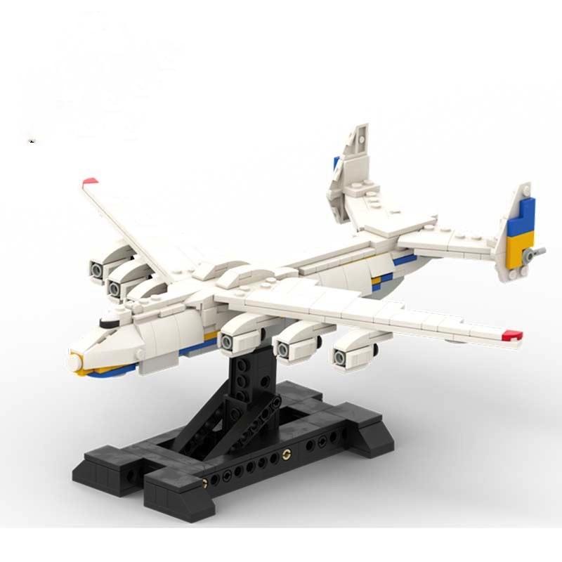 Antonov An-225 Transport Aircraft Building Block Military Aircraft Model Assembly Toy Compatible Set