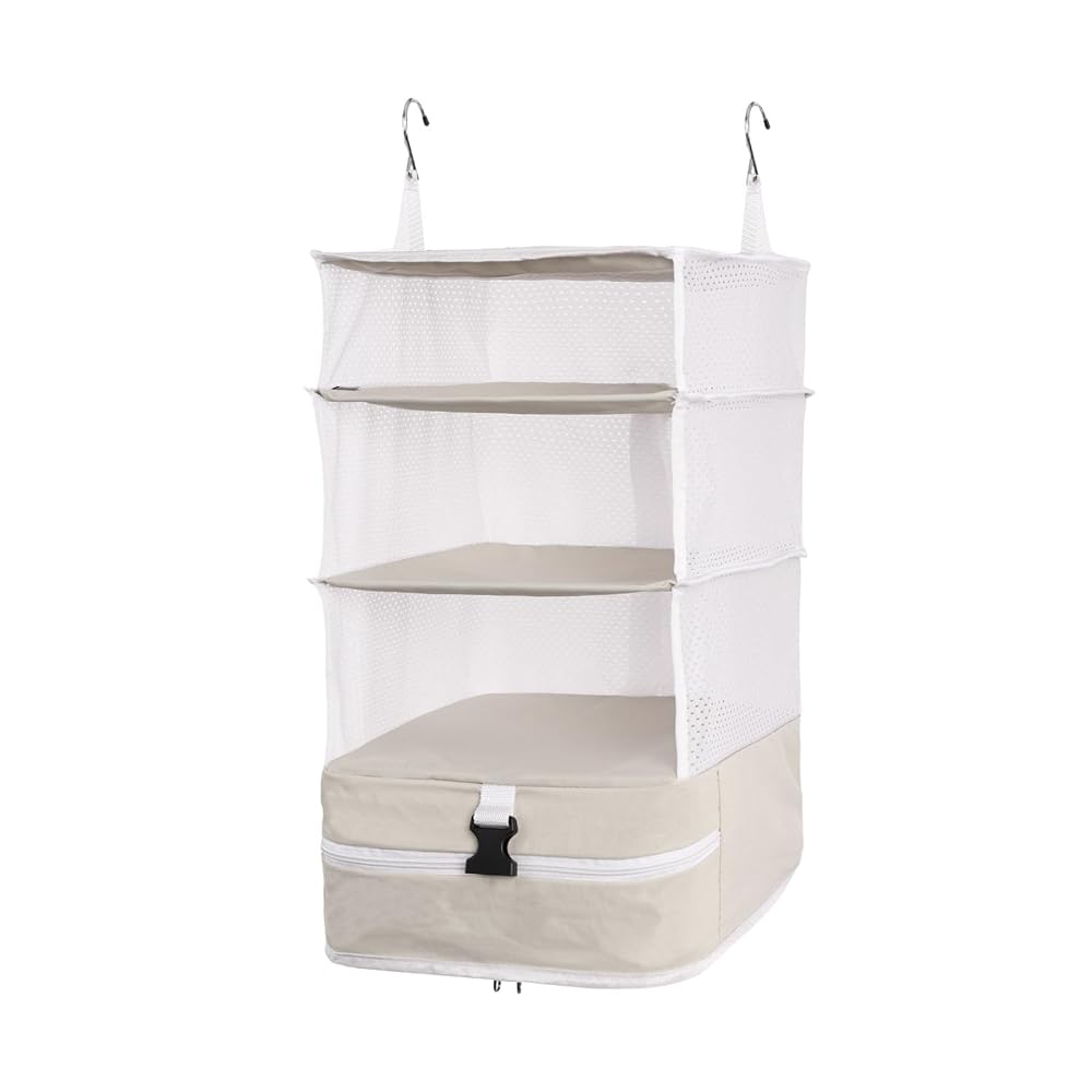TabiTra Closet Hanging Storage Inner Bag Clothes Rack Storage Travel Business Trip Closet Storage