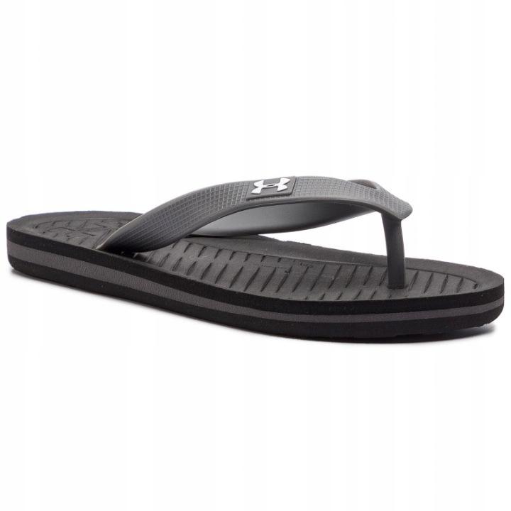 Under Armour Black Women' Flip-Flops 1252559-004 38.5