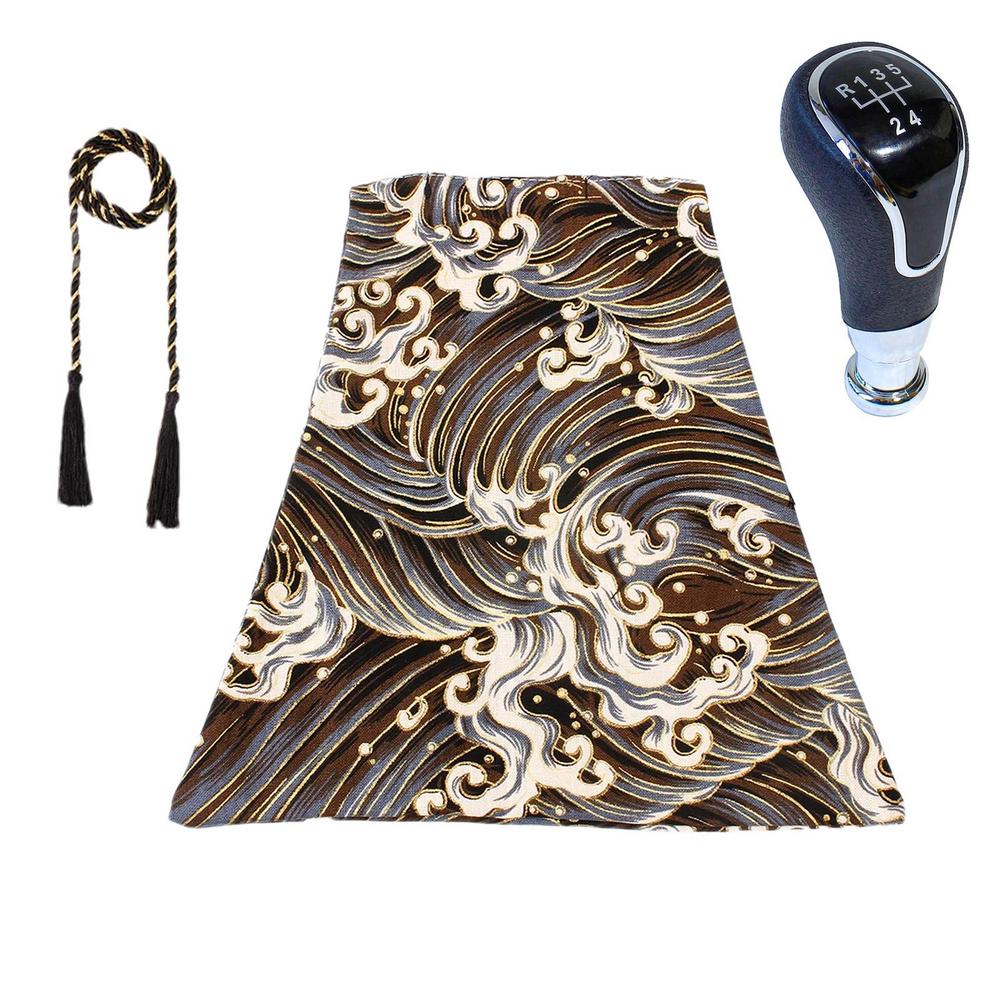 Автомобильный чехол для рычага переключения передач Katana, чехол для защиты от пыли, японский стиль, защитный чехол для рычага переключения передач