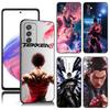 Чехол для телефона Game T-Tekken 8 для Samsung S24, 23, 22, 30, 21, 10, 9, Ultra, Plus, Lite, FE, 5G, Черный, Мягкий