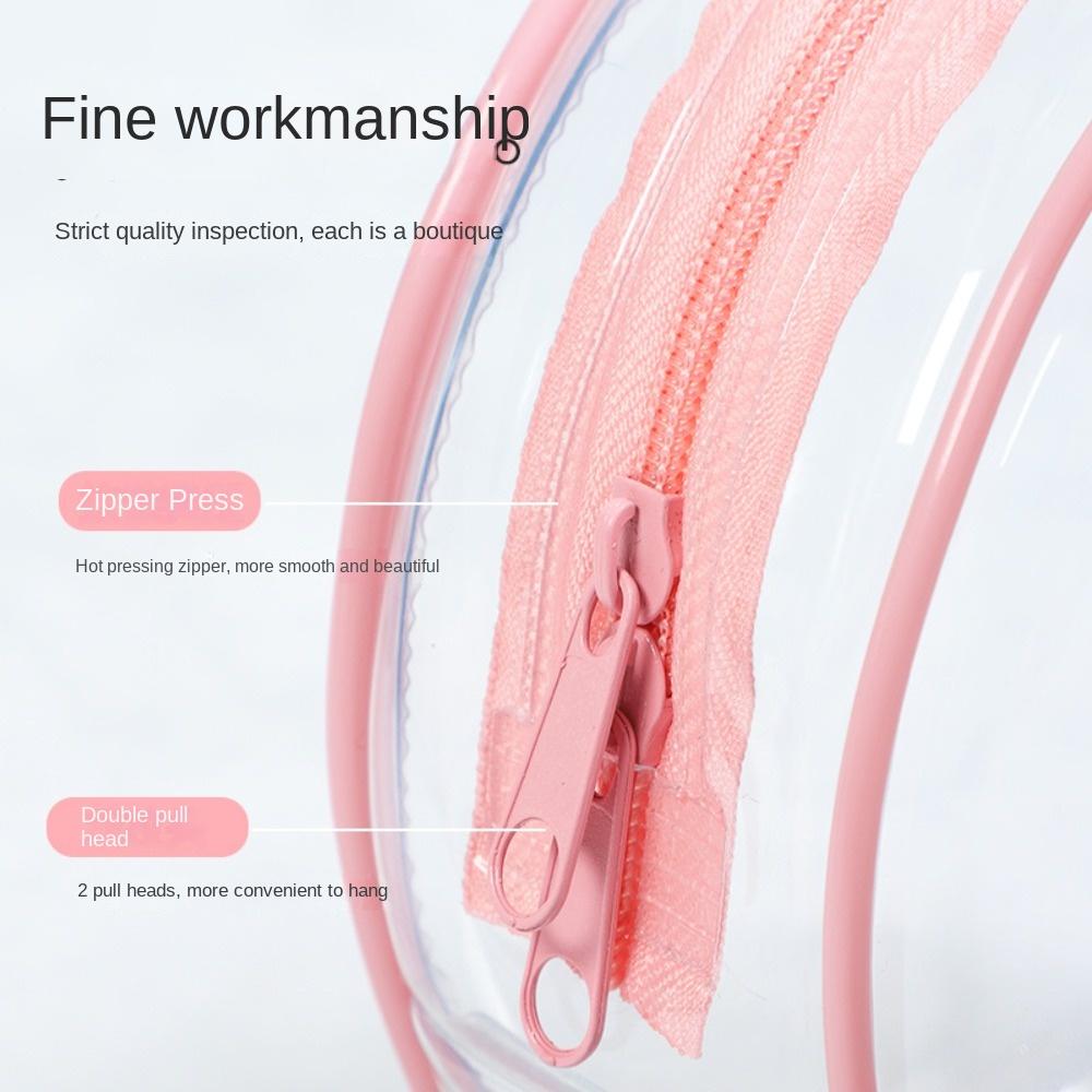 Кукольные аксессуары Прозрачная уличная сумка Многоцветный чехол для хранения Новый стиль Кукольная витрина